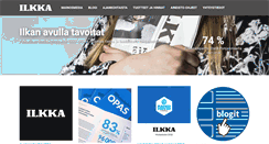 Desktop Screenshot of mediamyynti.ilkka.fi