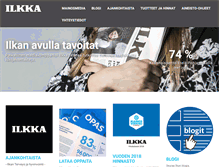Tablet Screenshot of mediamyynti.ilkka.fi